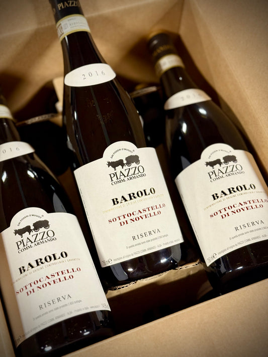 2016 Piazzo Barolo "Sottocastello di Novello" Riserva - Sydjysk vin - Rødvin