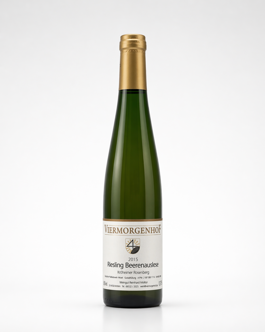 Viermorgenhof kinheimer Rosenberg Riesling Beerenauslese 2015 - Mosel, Tyskland