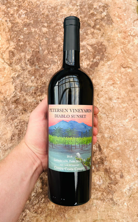 2018 Petersen Vineyards - Diablo Sunset - Sydjysk vin - Rødvin