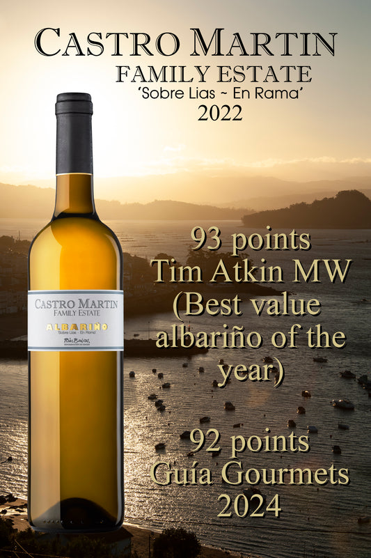 2022 Castro Martin - Albariño "Sobre Lías" - Sydjysk vin - Hvidvin