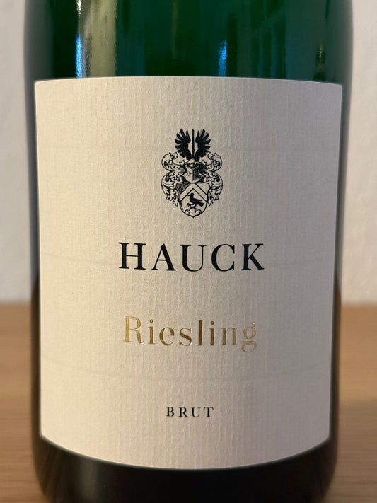Weinhaus Hauck Riesling Brut Sekt 2022 – Rheinhessen, Tyskland