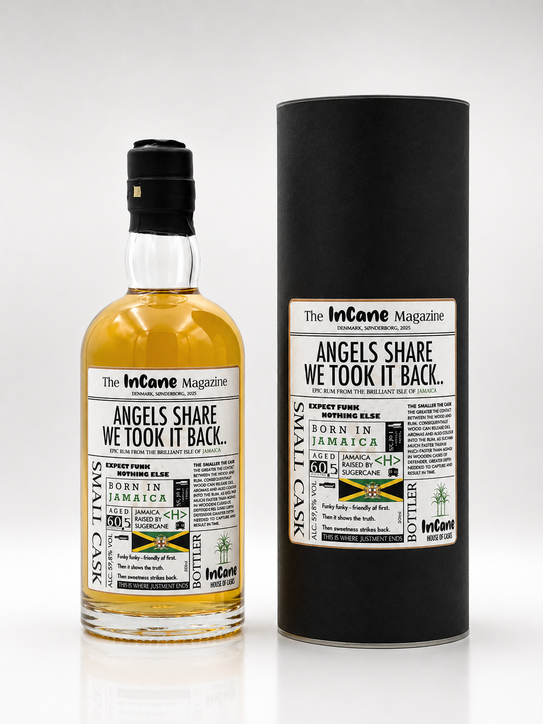 The Incane Magazine Angels Share We Took It Back 5YO 67,8% – Jamaica