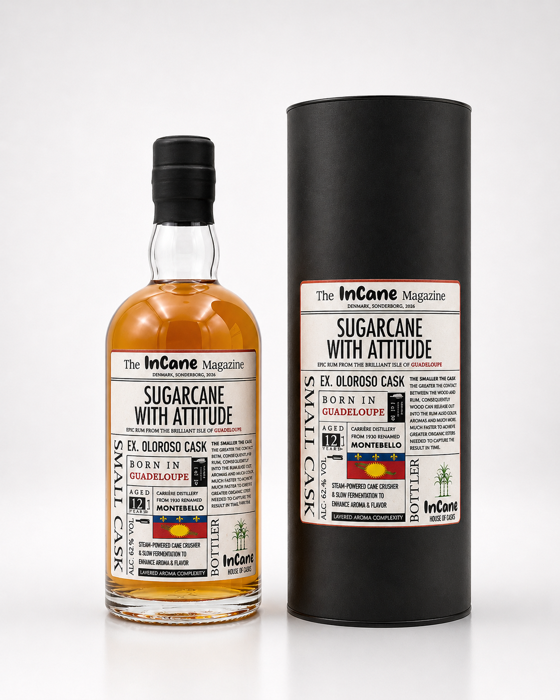 The Incane Magazine Sugarcane With Attitude 2YO 66% – Guadeloupe