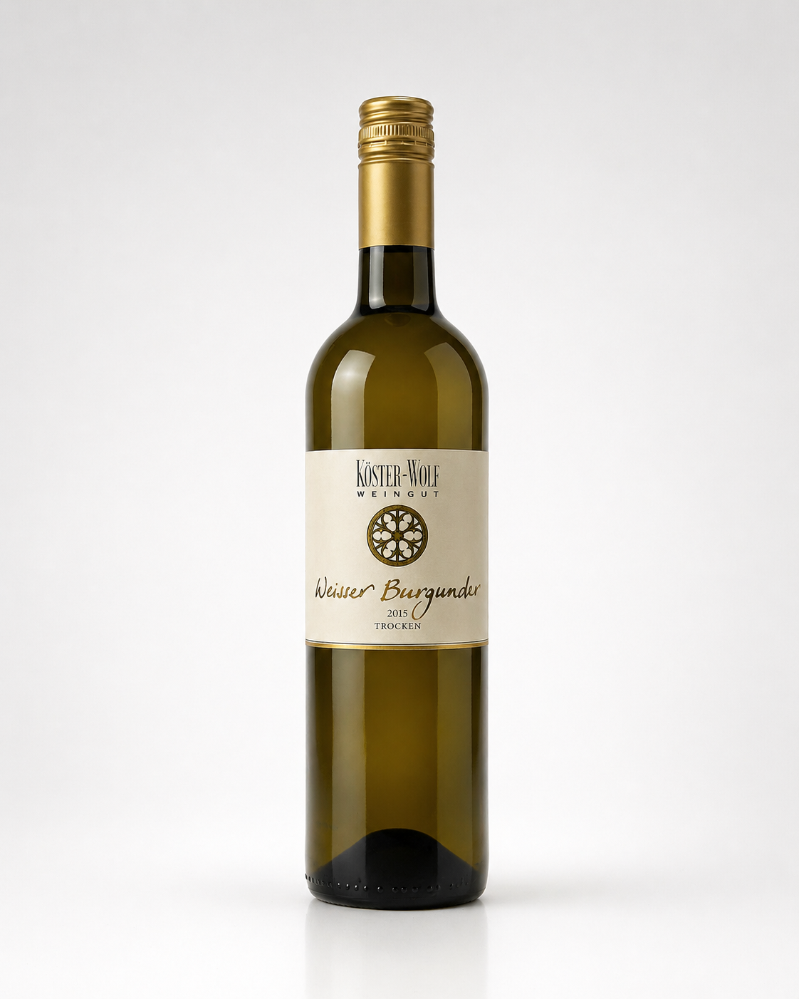 Weingut Köster-Wolf - Weißer Burgunder 2015 – Rheinhessen, Deutschland