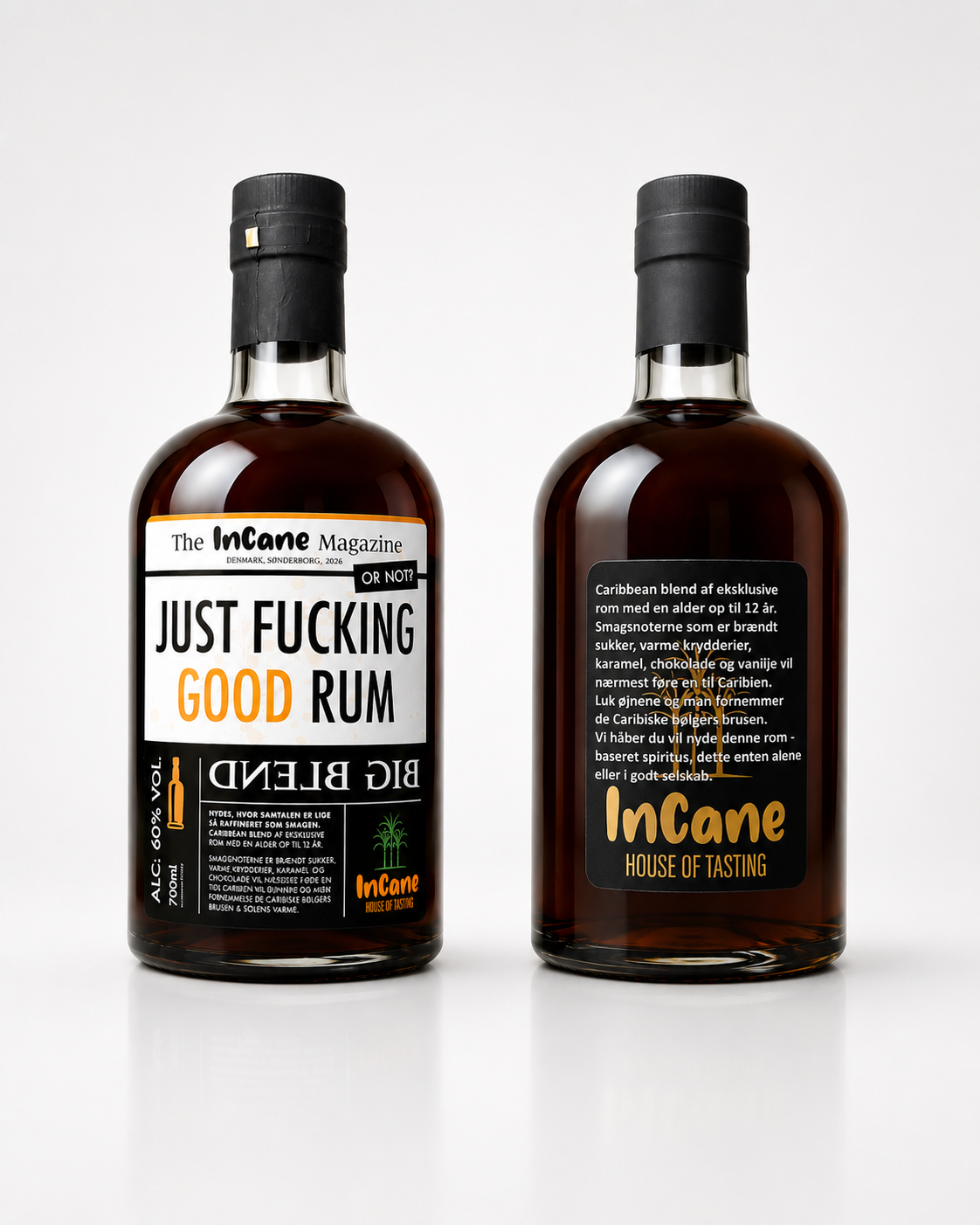 The Incane Magazine Just Fucking Good Rum 60%
