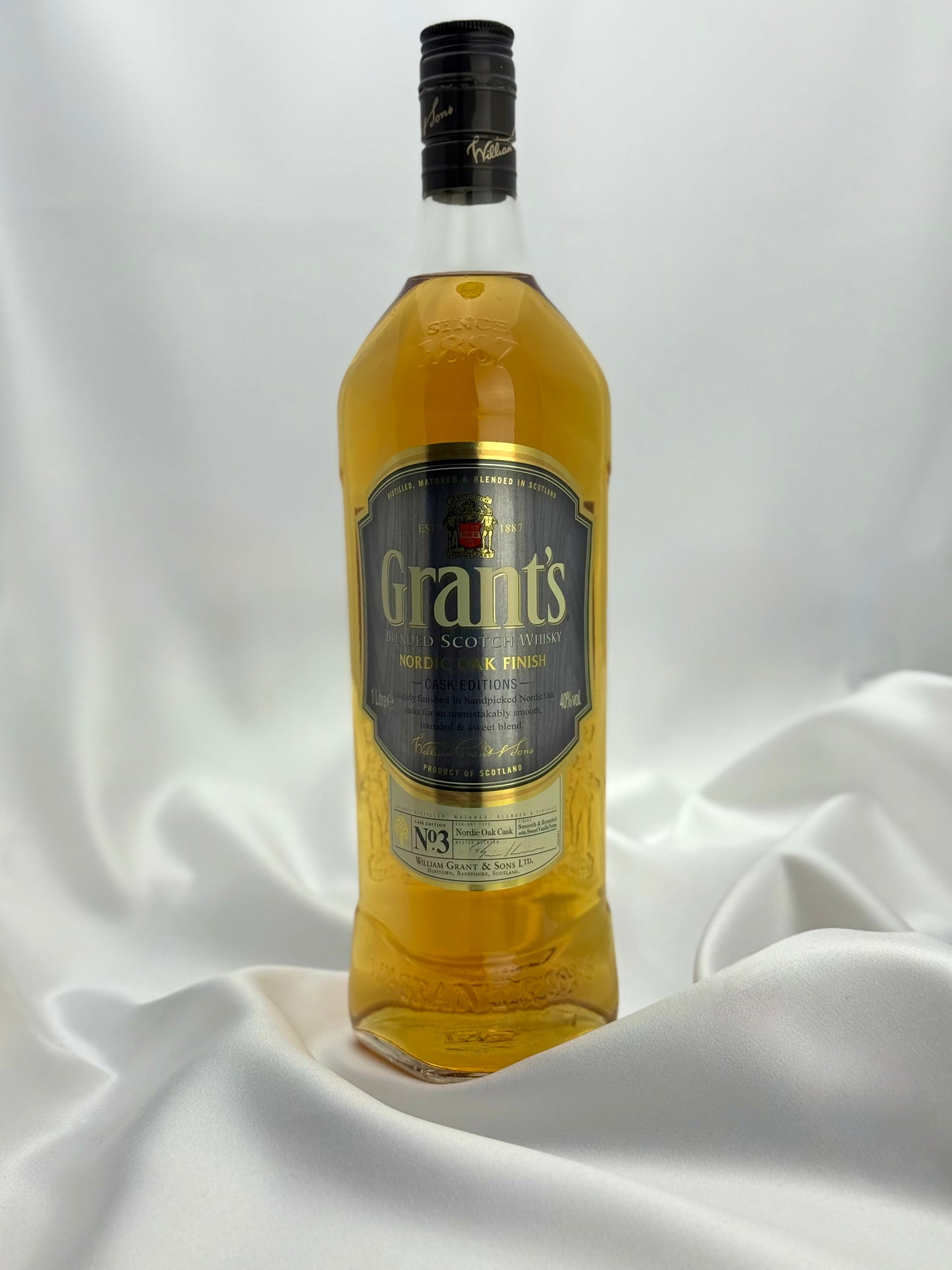 Grants Cask Edition No. 3 Nordic Oak Cask Blended Scotch Whisky