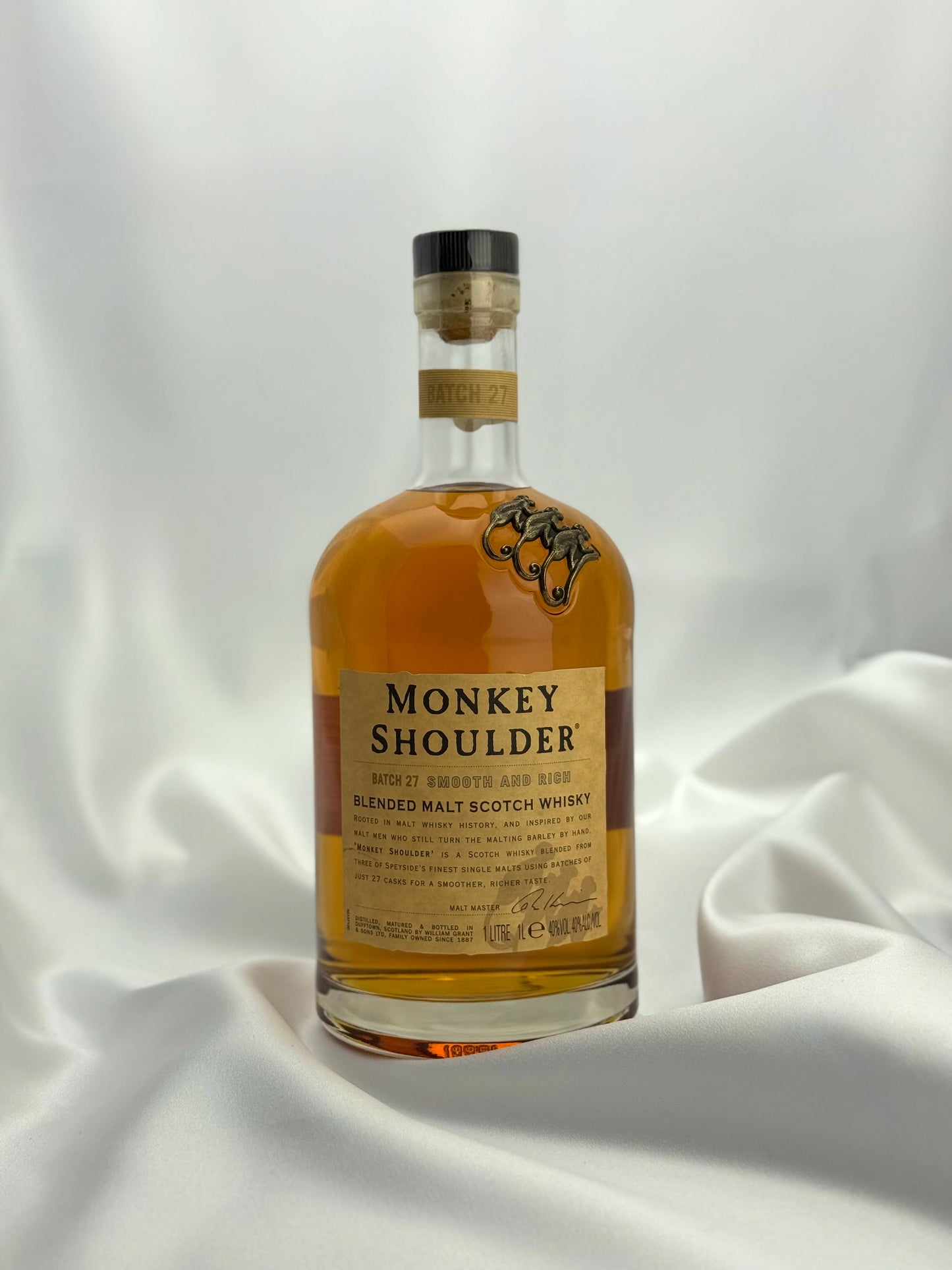Monkey Shoulder Blended Malt Scotch Whisky – Batch 27