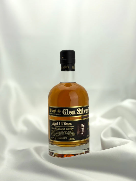 Glen Silver's 12 year pure malt Scotch Whisky - Sydjysk vin - Whisky