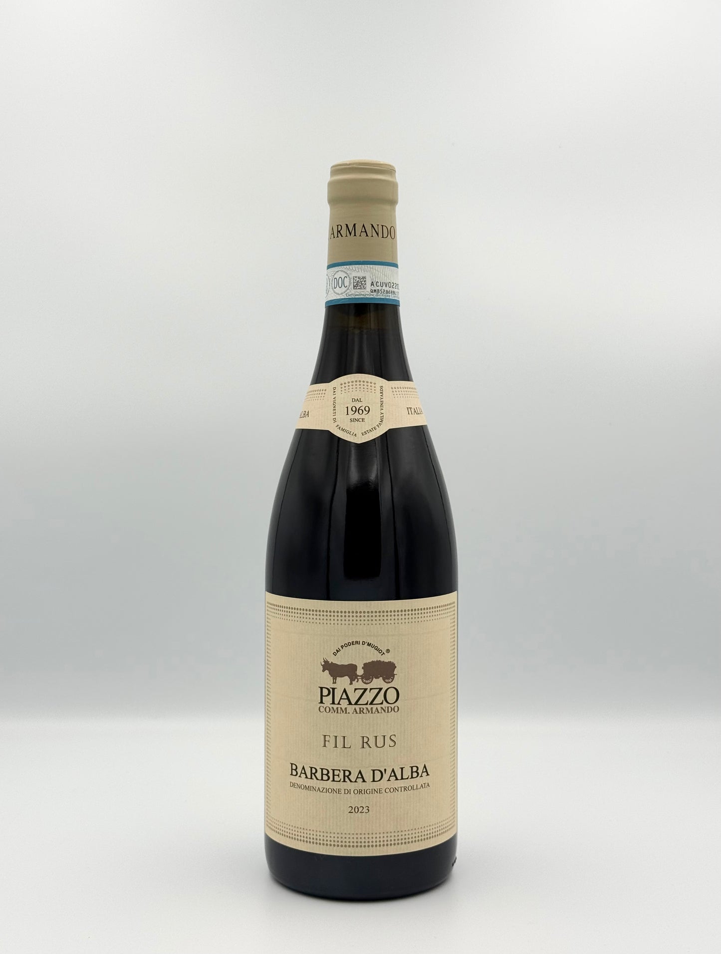 Piazzo Barbera D´Alba Fil Rus 2023 - Piemonte, Italien