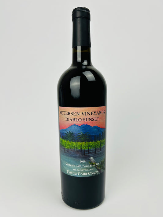 2018 Petersen Vineyards - Diablo Sunset - Sydjysk vin - Rødvin