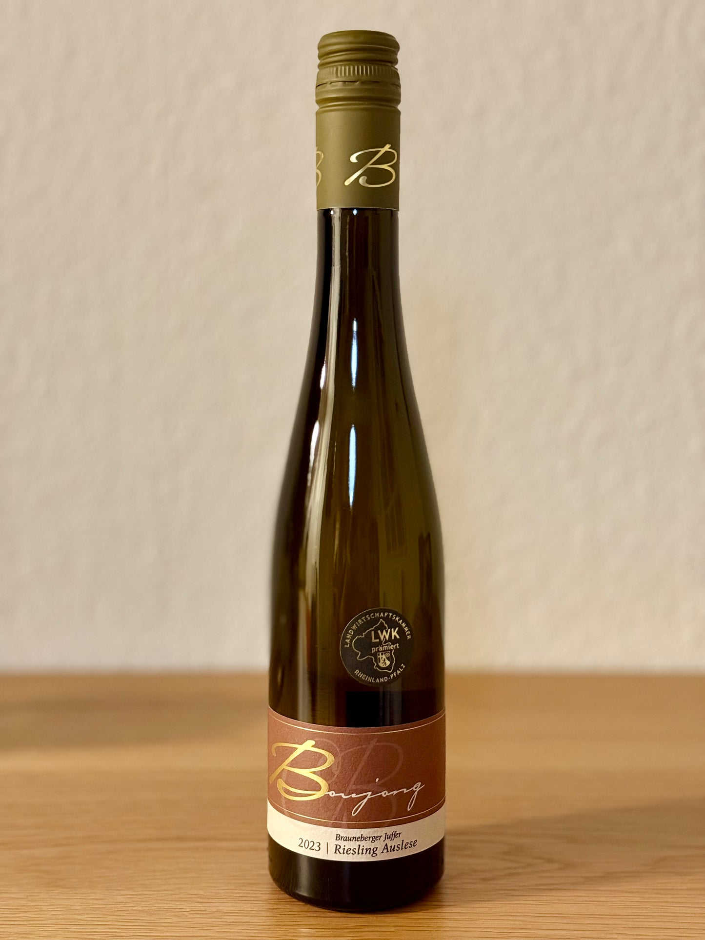 2023 Boujong Brauneberger "Juffer" Riesling Auslese - Sydjysk vin - Dessertvin