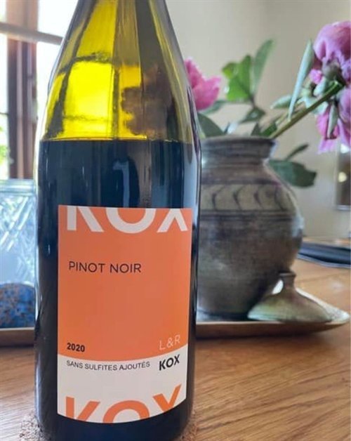 2020 Domaine Kox Pinot Noir "sans sulfites" - Sydjysk vin - Rødvin
