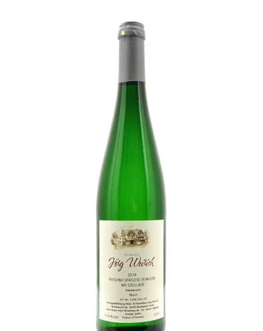 2018 Weingut Jorg Weirich Riesling Spatlese Feinherb MS Steillage - Sydjysk vin - Hvidvin