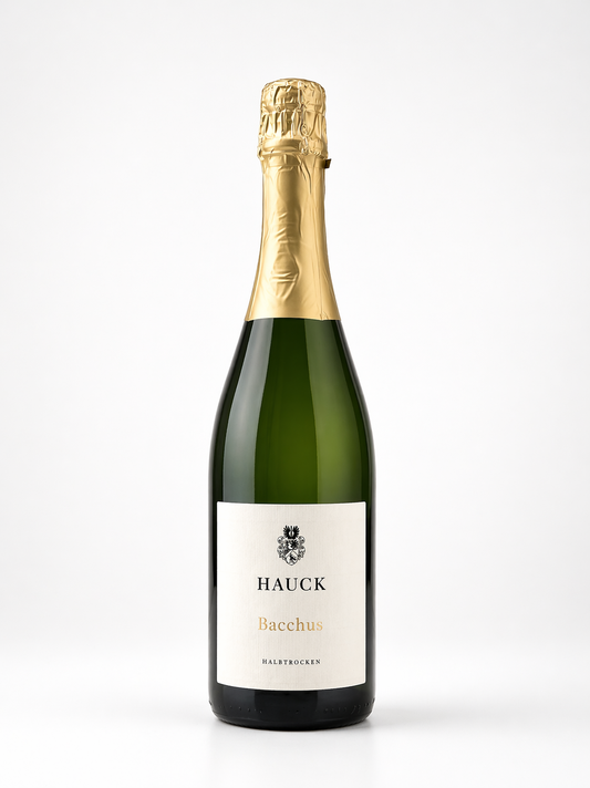 Weinhaus Hauck Bacchus Halbtrocken Sekt 2022 – Rheinhessen, Tyskland