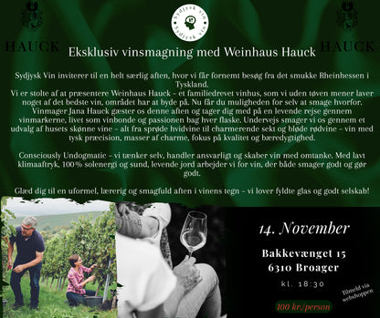 Weinhaus Hauck - Besøg fra Bermersheim vor der Höhe Rheinhessen *14/11/2025*