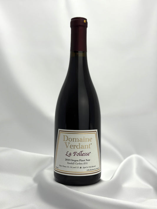 2018 Domaine Verdant La Follesse Pinot Noir