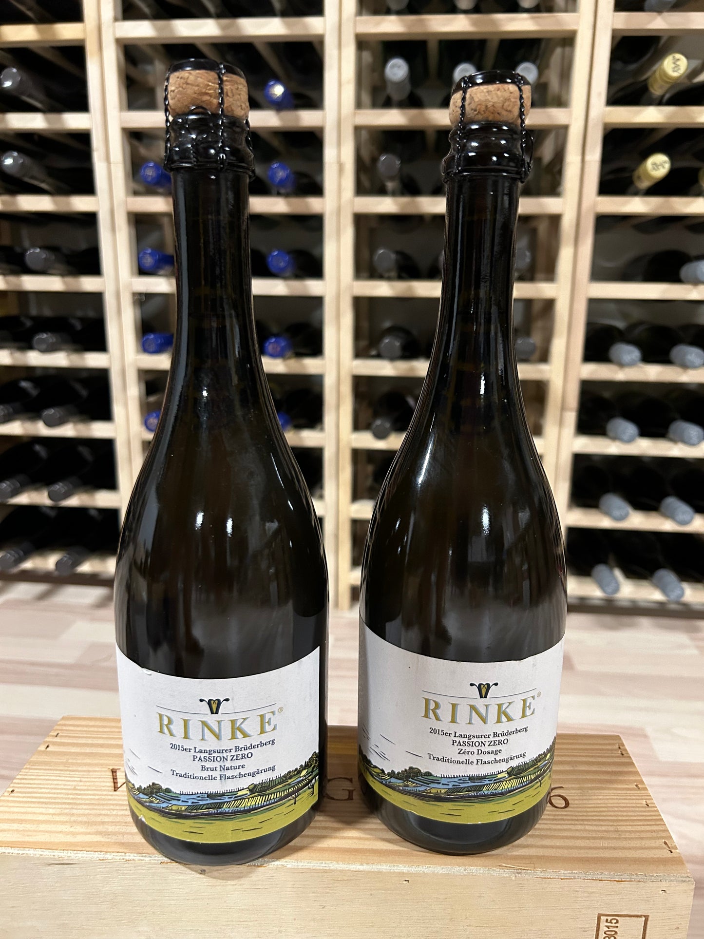 2015 “2 pack” Sekt Langsurer Brüderberg Passion Zero