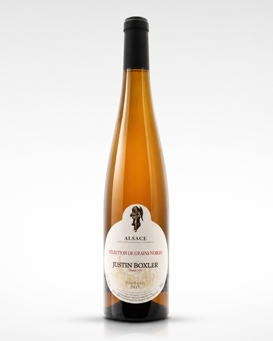Domaine Justin Boxler Pinot Gris Auswahl edler Körner 2017 – Elsass, Frankreich