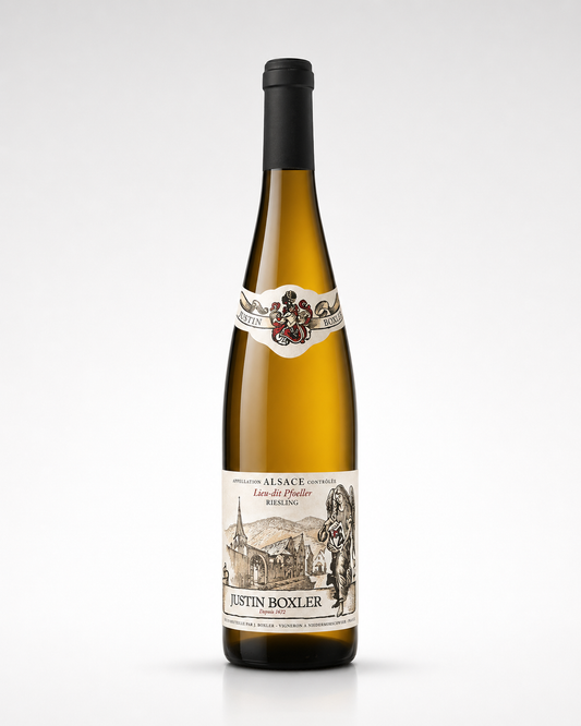 Domaine Justin Boxler Riesling Lieu dit Pfoeller BIO 2022 – Alsace, France