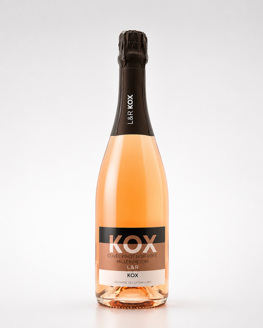 Domaine L&amp;R Kox Cremant Cuvée Pinot Noir Rosé 2015 – Remich, Luxemburg