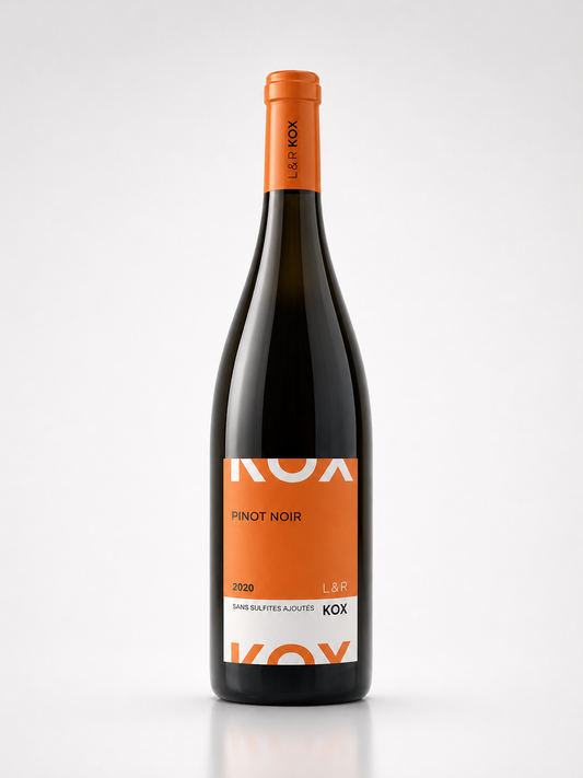 Domaine L&amp;R Kox Pinot Noir „sans sulfites“ 2020 – Remich, Luxemburg