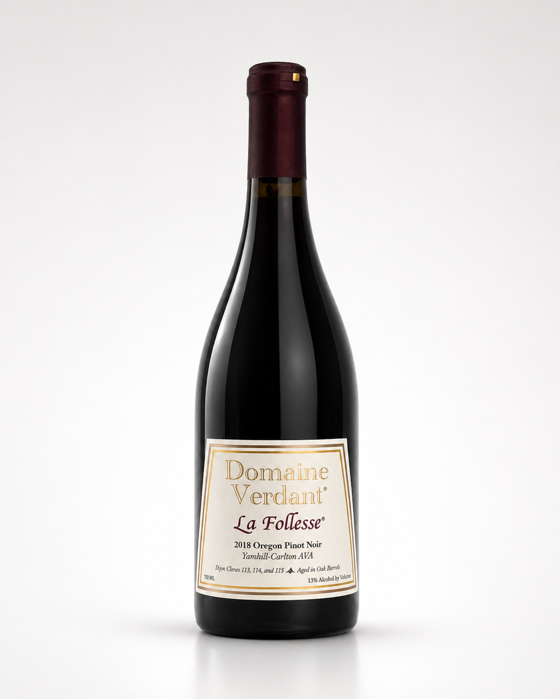 Domaine Verdant La Follesse Pinot Noir 2018 – Oregon, USA