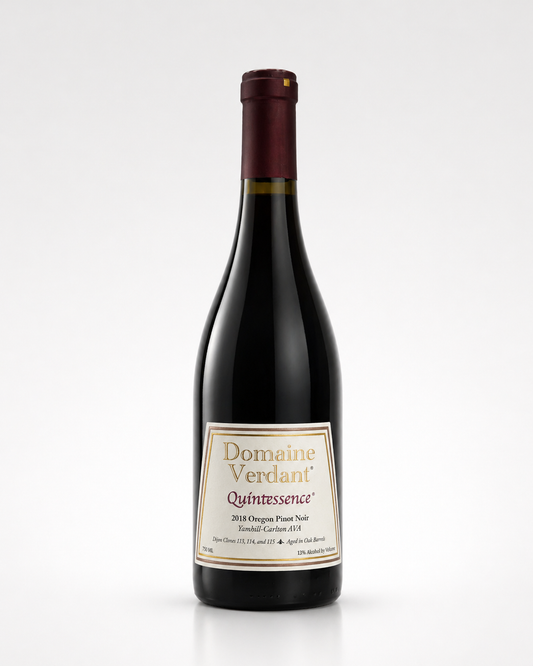 Domaine Verdant Quintessence Pinot Noir 2018 – Oregon, USA