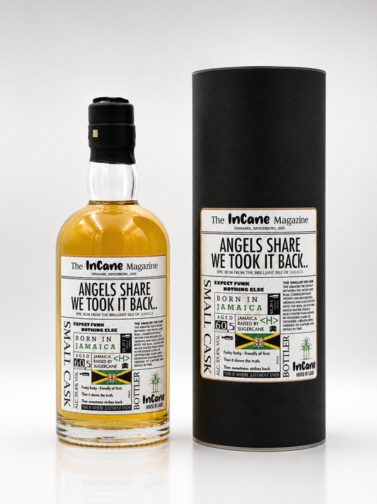 The Incane Magazine Angels Share We Took It Back 5YO 67,8% – Jamaica
