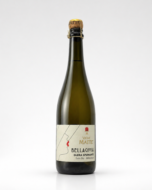 Vigne Matte Bella Gioia Glera Spumante Extra Dry Millesimato – Venetien, Italien