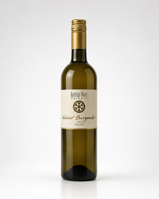Weingut Köster-Wolf - Weißer Burgunder 2015 – Rheinhessen, Deutschland