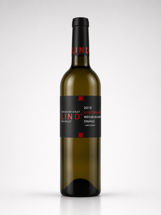 Weingut Ökonomirat Lind Weißburgunder Orange Selection Noir 2018 – Pfalz, Deutschland