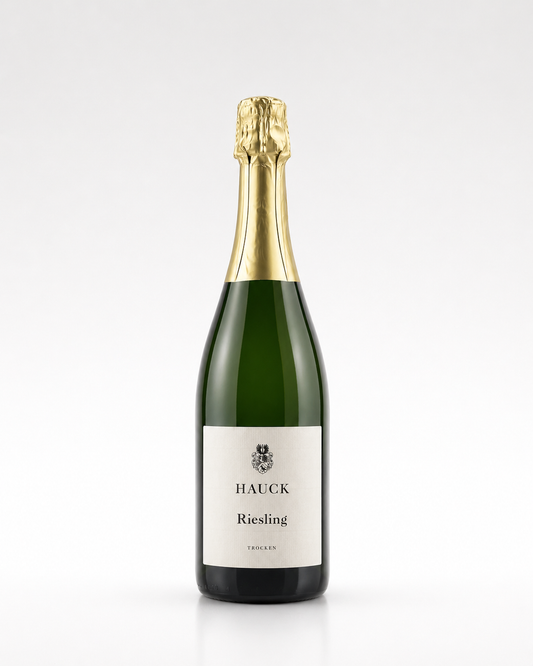 Weinhaus Hauck Riesling Trocken Sekt 2021 – Rheinhessen, Tyskland