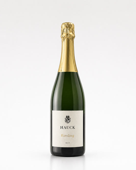 Weinhaus Hauck Riesling Brut Sekt 2022 – Rheinhessen, Tyskland