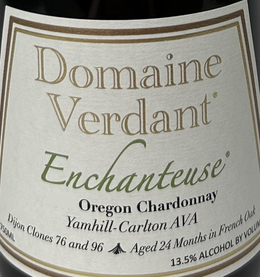 Domaine Verdant - Enchanteuse Chardonnay 2016