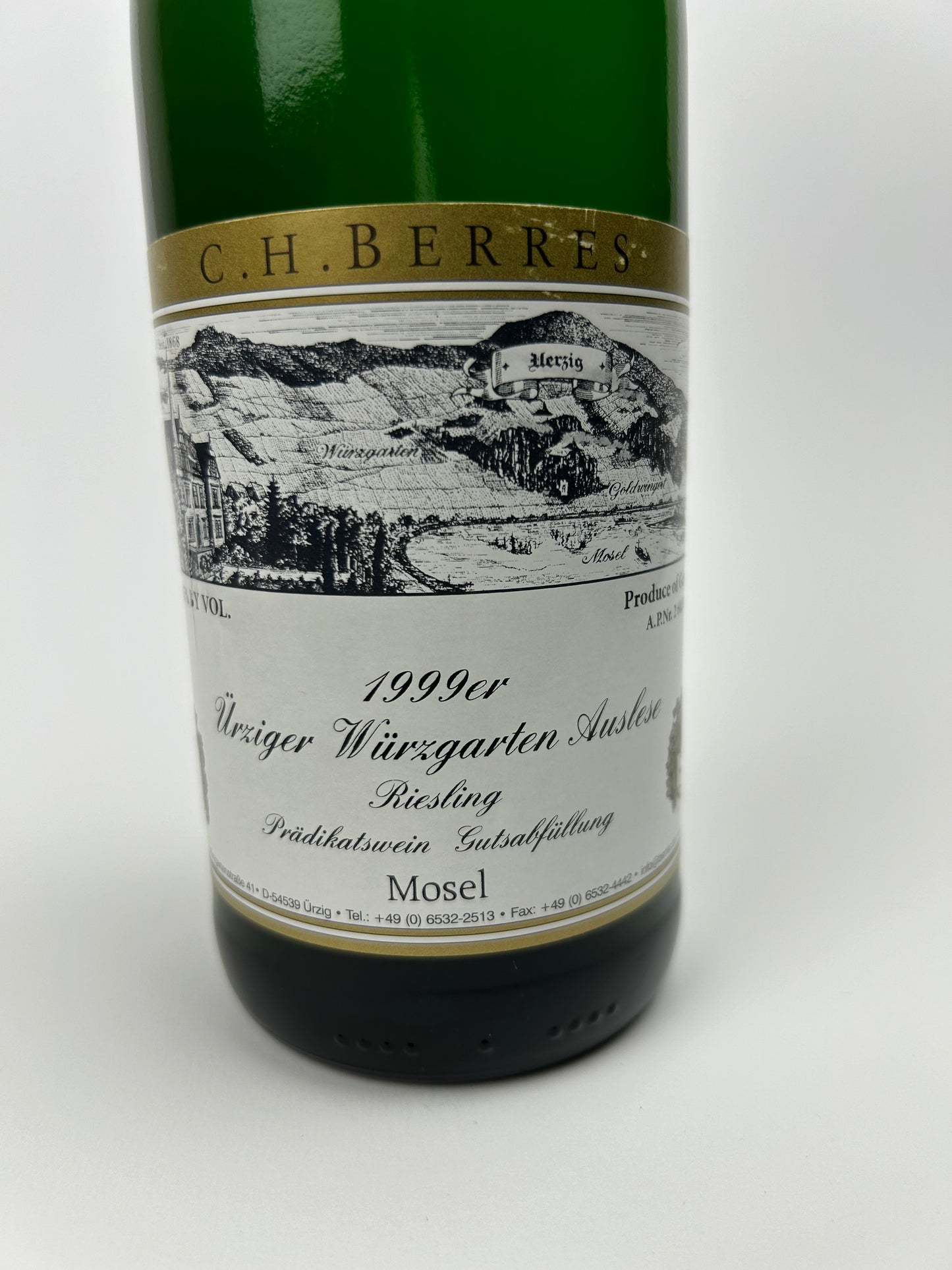 1999 C.H. Berres Ürziger Würzgarten Riesling Auslese