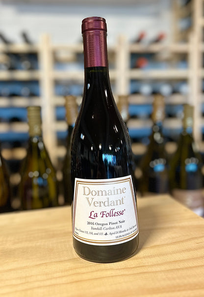2016 Domaine Verdant La Follesse Pinot Noir