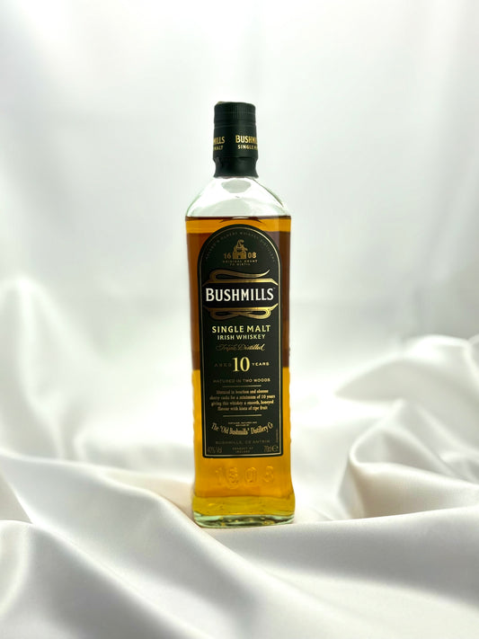 Bushmills 10 Year Old Single Malt Irish Whiskey