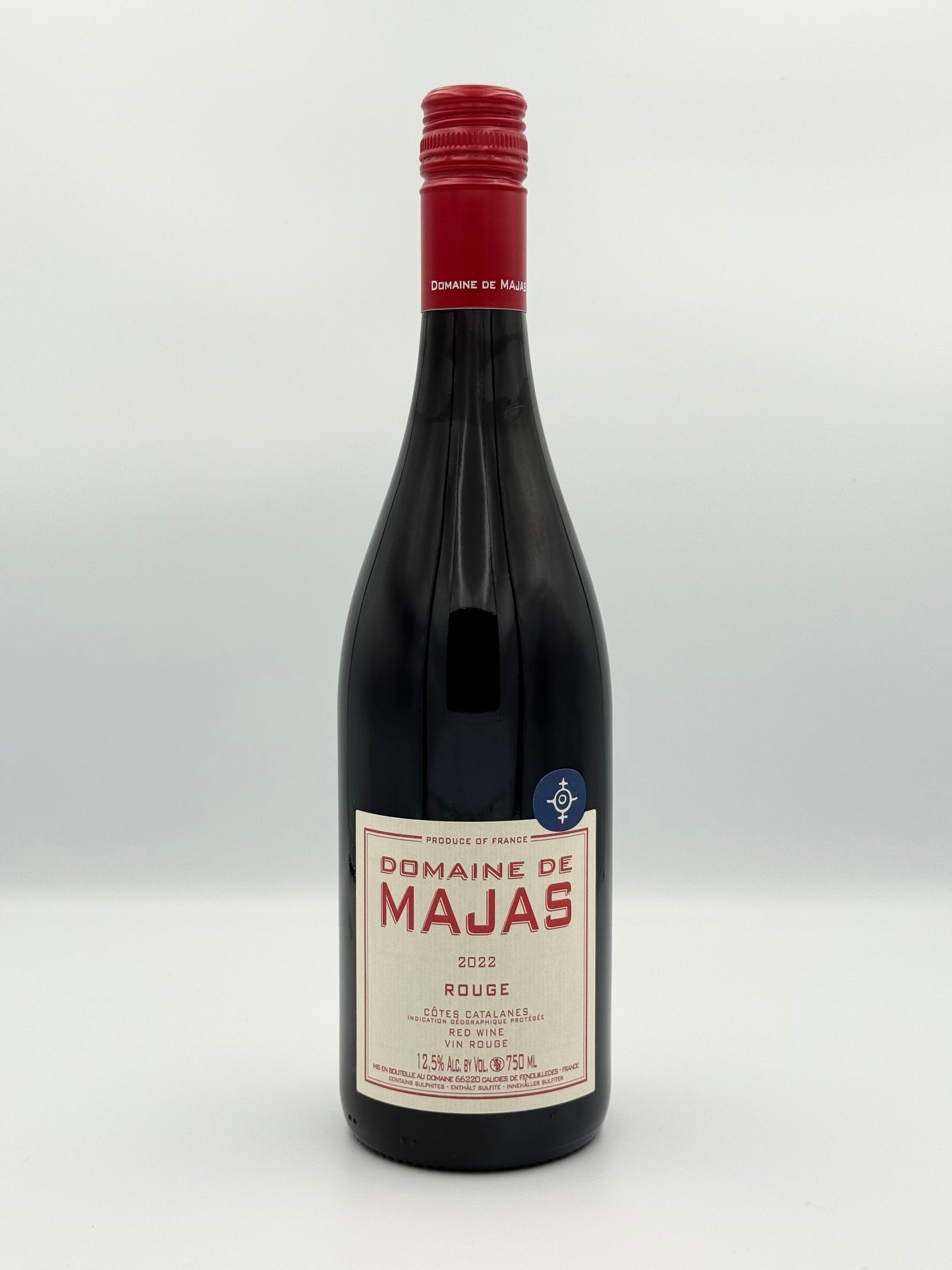 Domaine De Majas Cotes Catalanes Rouge 2022 – Pays d´Oc, Frankrig