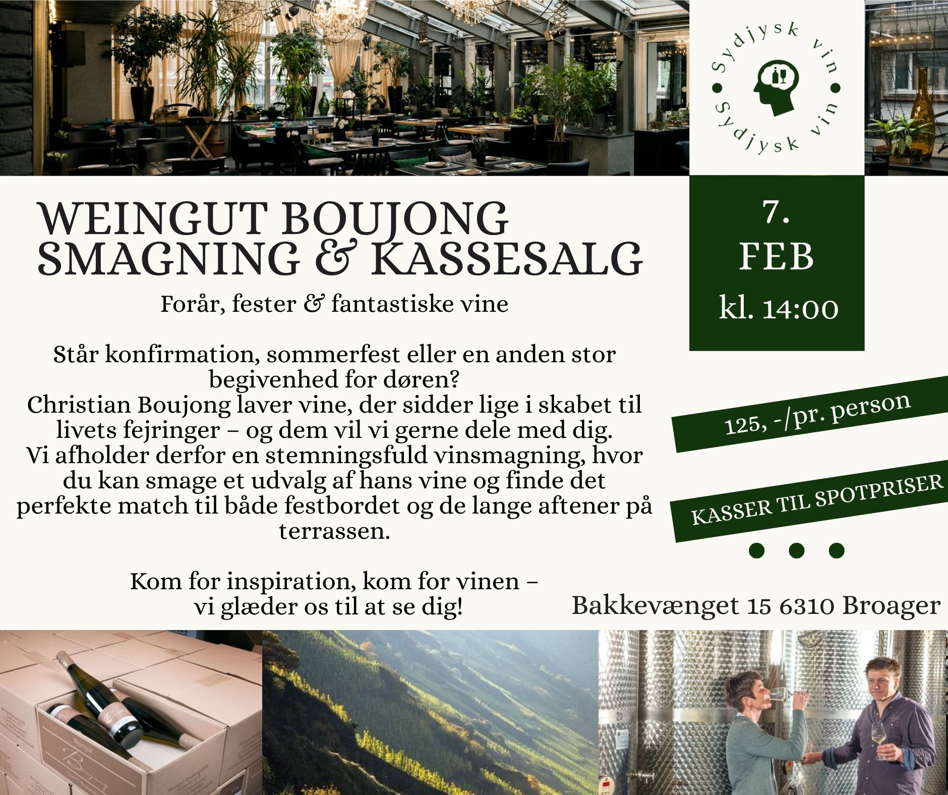 Vinsmagning boujong, mosel